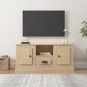 Sonoma Oak Engineered Wood TV Cabinet for a Stylish Home