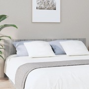 Bed Headboard Grey Sonoma Engineered Wood