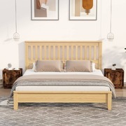 Mystic Ember 2-Piece Smoked Oak Engineered Wood Bedside Cabinets