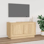 Organize and Beautify: Sonoma Oak Engineered Wood TV Cabinet