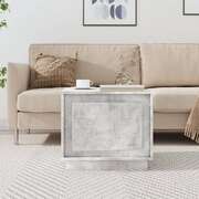 Urban Elements: Concrete Grey Engineered Wood Coffee Table