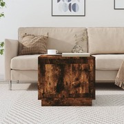 Misty Ember: Smoked Oak Engineered Wood Coffee Table