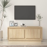 Oak Harmony: Sonoma Oak Engineered Wood Coffee Table