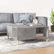 Urban Zen: Concrete Grey Engineered Wood Coffee Table