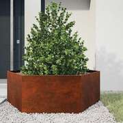 Corten Steel Planter 138x120cm Rusty Finish | EXTG