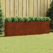 Corten Steel Raised Garden Bed 280cm | EXTG