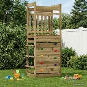 Kids Outdoor Play Tower Pinewood Natural | EXTG