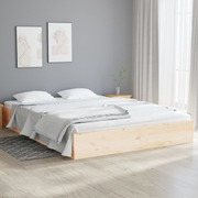Elegance and Durability: Solid Wood Double Bed Frame