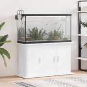 Aquarium Stand White 6-Door Storage Cabinet | EXTG