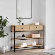 Console Table Sonoma Oak 100x25x75cm | EXTG