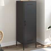 Sophisticated Black Steel Highboard: Enhance Your Home's Modern Look