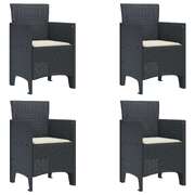 Premium Garden Chair 4 pcs Anthracite Living Space Upgrade Essentials 