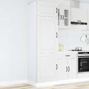 Kitchen Cupboard Kalmar White Engineered Wood kitchen cabinet unit