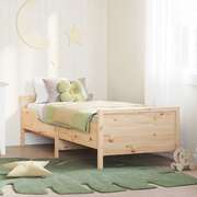 Stylish Extendable Bed Frame for Kids Other Brown - Durable