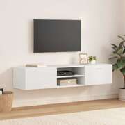 Stylish TV Cabinet with Drawer White Engineered wood - High Quality