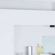 Compact Hanging Cabinet with Shelf Riga 2 pcs White - Soft