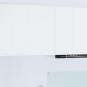 Compact Hanging Cabinet Riga White Engineered Wood - Space-Saving