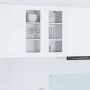 Luxury Hanging Cabinet Riga White Engineered Wood - Premium Comfort