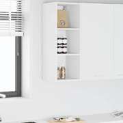 Modern Hanging Cabinet Riga White Engineered Wood - High Quality