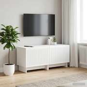 Tv Cabinet White Engineered 49x35x43cm