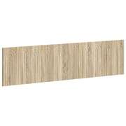 Wall Headboard Oak Finish 200x3x50cm