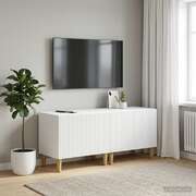 White TV Cabinet Engineered Wood 49x35x43cm