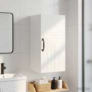 Bathroom Wall Cabinet White Compact 30x31x59cm