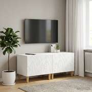White TV Cabinet Engineered Wood 49x35x43cm
