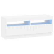 Modern TV Cabinet White Wood