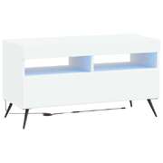 Modern TV Cabinet White Wood