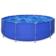 Above Ground Swimming Pool Steel Frame Round
