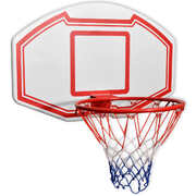 Three Piece Wall Mounted Basketball Backboard Set
