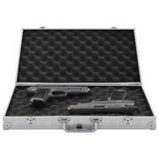 Gun Case Aluminium ABS Silver