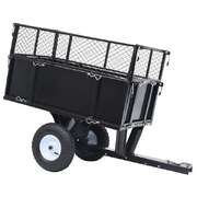 Lawn Mower Tipping Trailer 150kg Steel | EXTG