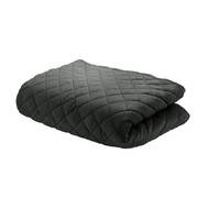 Giselle Bedding Cotton Weighted Blanket Zipper Duvet Cover Adult 152x203cm Black