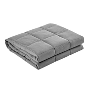 7Kg Microfibre Weighted Gravity Blanket Relaxing Calming Adult Light Grey