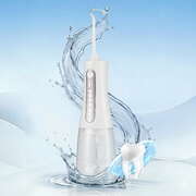 Cordless Water Flosser Dental Oral Irrigator Teeth Cleaner White