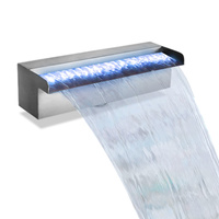 LED Light Water Blade Feature Waterfall 30cm