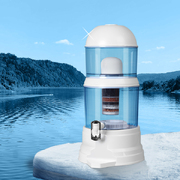 16L Benchtop 8 Stage Water Filter Purifier Carbon Stone Ceramic Dispenser