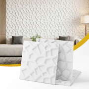 3D Wall Panels PVC Feature Wall 50x50cm 15 Pack | EXTG