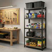 Garage Shelving Unit 1.5x0.7m Warehouse Storage Rack Pallet Shelves