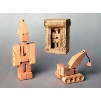 SM WOODEN TRANSFORMER - CRANE