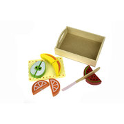 WOODEN FOOD TRAY - FRUIT