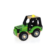 KD WOODEN GREEN TRACTOR
