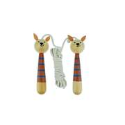 Bush buddies kangaroo wooden adjustable skipping rope