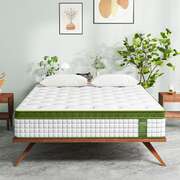 King Hybrid Mattress 30cm Cooling Gel Memory Foam 5 Zone Pocket Spring