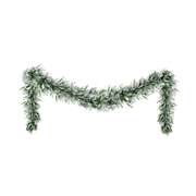 3M Christmas Garland Pre-lit LED Lights Snow Frosted Tips Décor