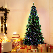 Jingle Jollys 1.8M 6FT LED Christmas Tree Optic Fiber Xmas Multi Colour Lights