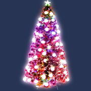 Jingle Jollys 2.1M 7FT LED Christmas Tree Multi Colour