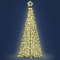 Jingle Jollys 3M LED Christmas Tree Lights 330pc LED Xmas Fibre Optic Warm White Bonus Bag